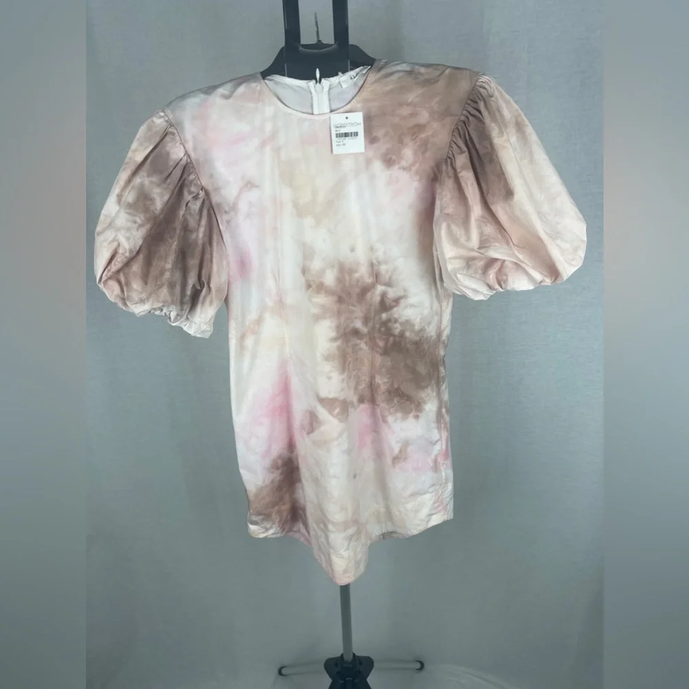A.L.C. Tie-Dye Print Mini Dress size 8 NWT - Picture 8 of 10